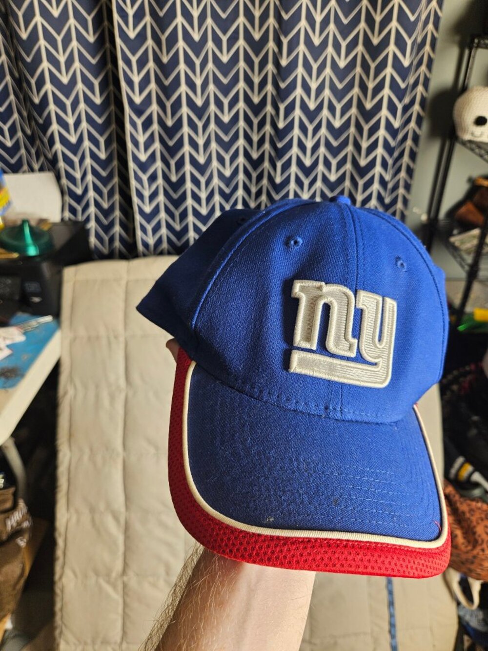 New York Giants NFL New Era 39THIRTY Fitted Hat Cap Blue M-L